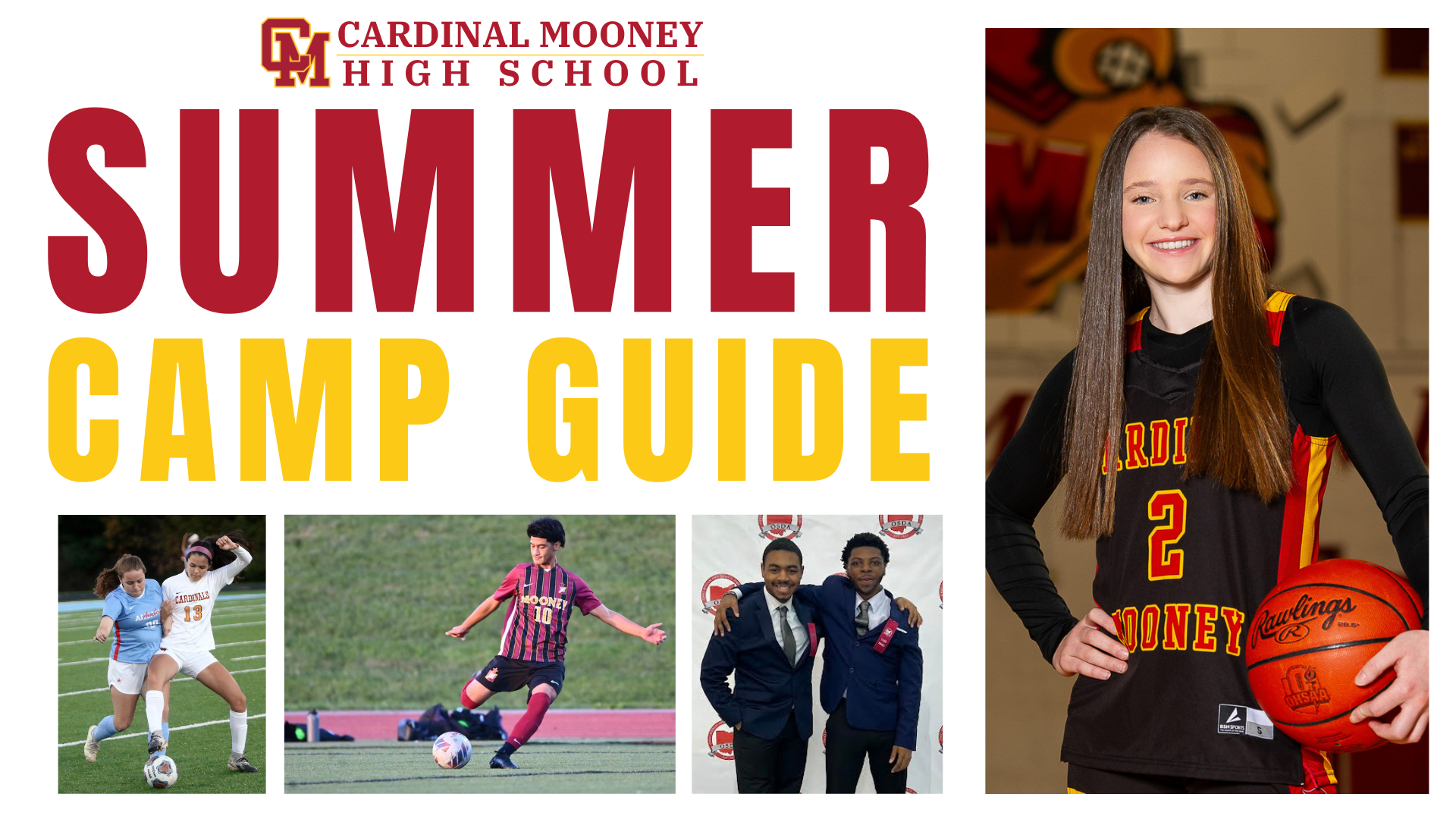 Biggest summer camp lineup is set Cardinal Mooney